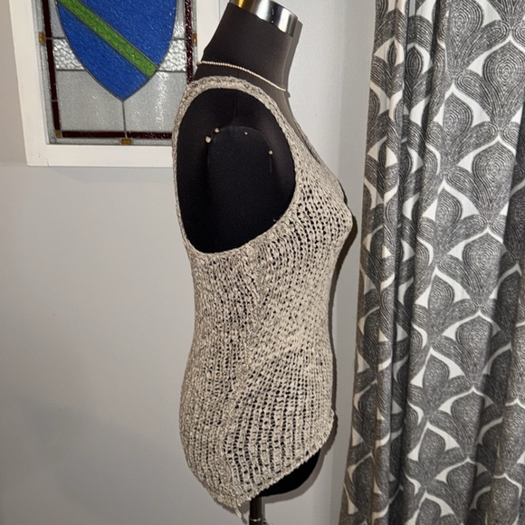 Express Y2K Loose Knit Sweater Racer Back Tank SZ XS - Picture 6 of 8